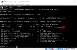Instale o pfSense 2.4.4