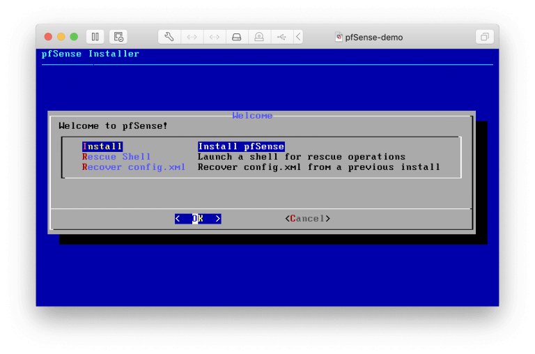 instalando-pfsense